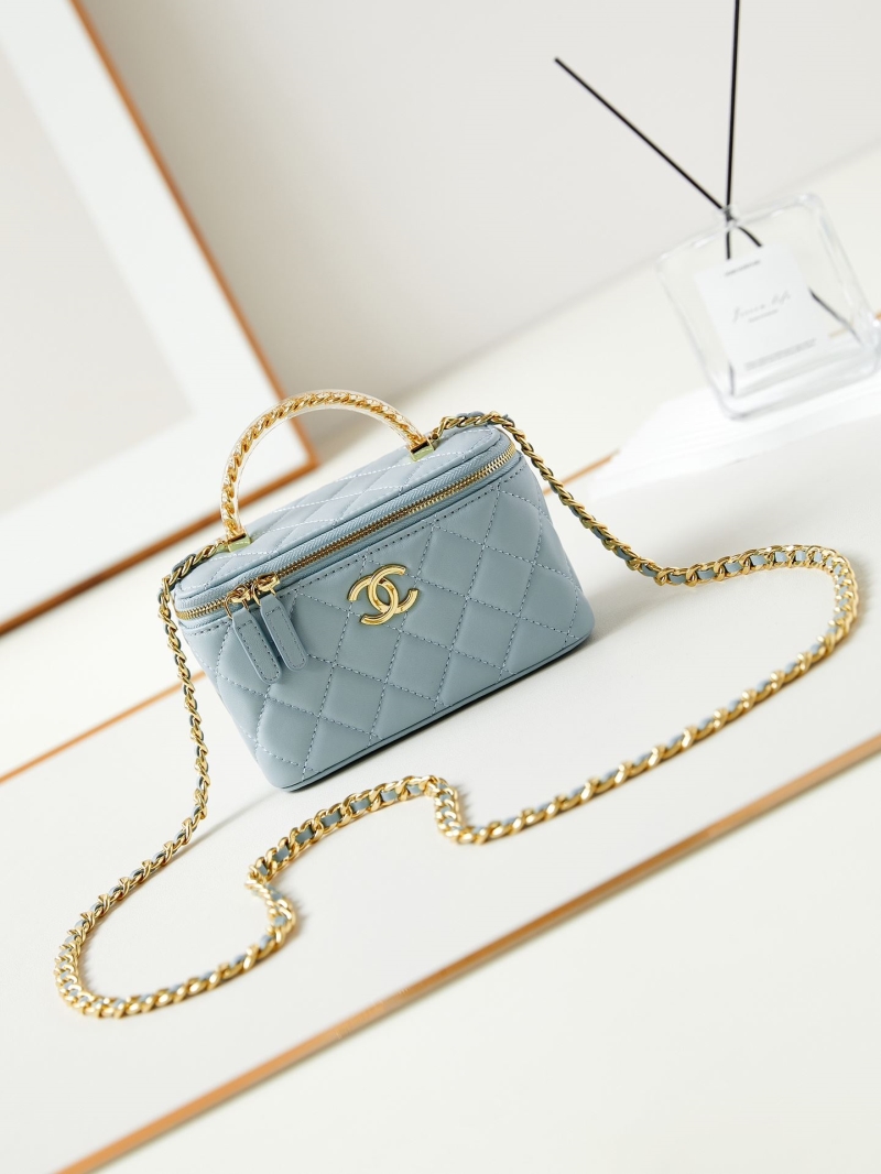 Ch*el cosmetic bags